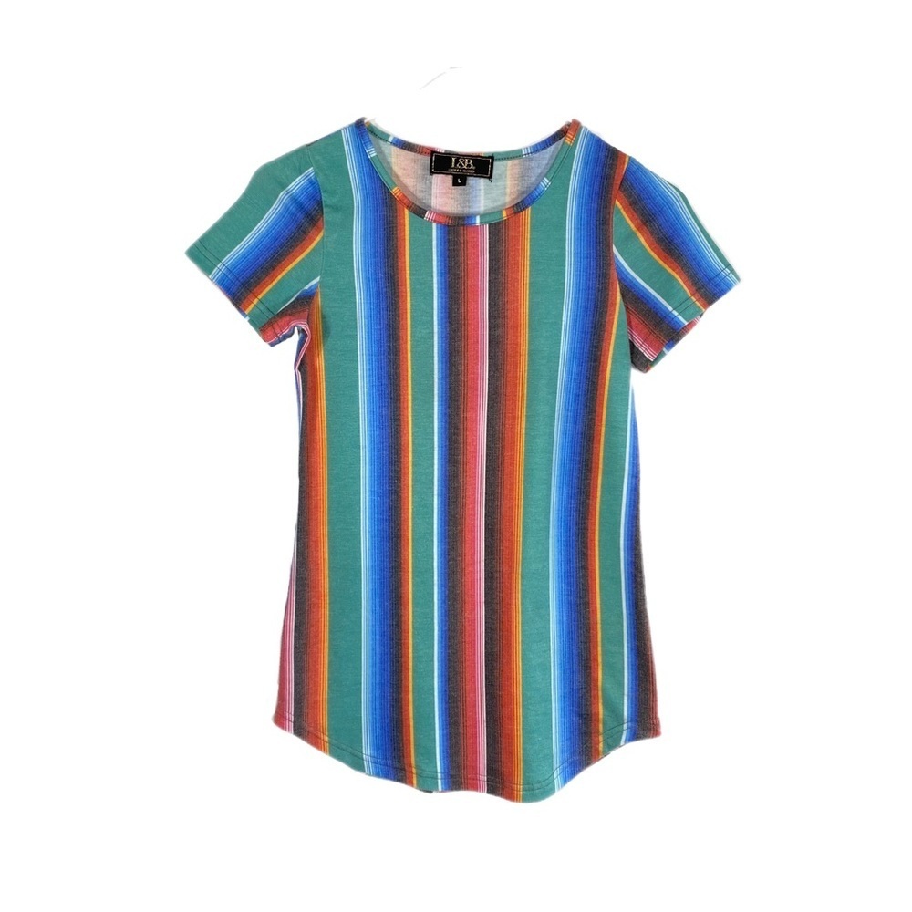 L&B Serape Print Girl’s Leggings Tunic Top